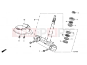 HONDA PES150R8 PS150i 2008 F-6 STEERING WHEEL