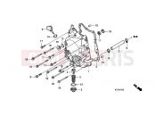 HONDA PES150R9 PS150i R 2009 E-7 RIGHT CRANKSHAFT COVER