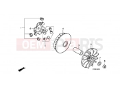 HONDA PES150R9 PS150i R 2009 E-12 DRIVE FRONT