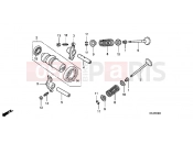 HONDA FES1503 Pantheon 2003 E-3 CAMSHAFT / VALVE