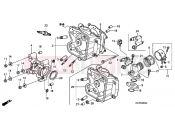 HONDA FES1504 Pantheon 2004 E-2 CYLINDER HEAD