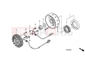 HONDA FES1504 Pantheon 2004 E-8 GENERATOR