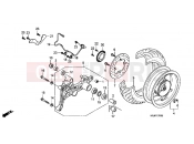 HONDA FES1504 Pantheon 2004 F-17 REAR WHEEL