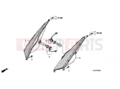 HONDA FES1504 Pantheon 2004 F-25 FRONT FLASHING