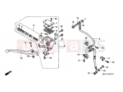 HONDA FES150W Pantheon 1998 F-4 FRONT MASTER CYLINDER