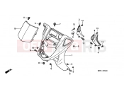 HONDA FES150W Pantheon 1998 F-9 FRONT COVER