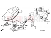 HONDA FES150W Pantheon 1998 F-17 SEAT