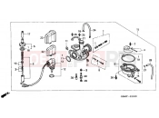HONDA SFX501 SFX50 2001 E-11 CARBURETOR