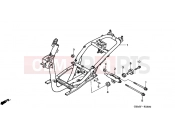 HONDA SFX501 SFX50 2001 F-23 FRAME HOUSING