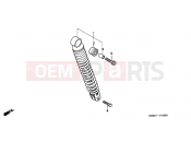 HONDA SFX50S1 SFX50 2001 F-19 REAR SHOCK ABSORBER