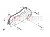 HONDA SFX50T SFX50 1996 E-5 LEFT SIDE COVER