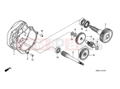 HONDA SFX50T SFX50 1996 E-8 TRANSMISSION