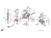 HONDA SFX50T SFX50 1996 E-11 CARBURETOR
