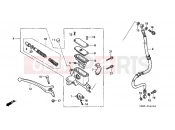 HONDA SFX50T SFX50 1996 F-4 FRONT MASTER CYLINDER
