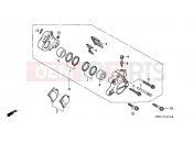 HONDA SFX50T SFX50 1996 F-9 FRONT BRAKE CALIPER