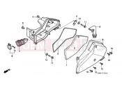 HONDA SFX50T SFX50 1996 F-16 AIR FILTER