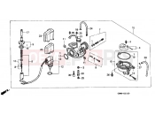 HONDA SFX50X SFX50 1999 E-11 CARBURETOR