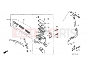 HONDA SFX50X SFX50 1999 F-4 FRONT MASTER CYLINDER (1)