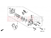 HONDA SFX50X SFX50 1999 F-9 FRONT BRAKE CALIPER