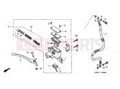 HONDA SFX50Y SFX50 2000 F-4 FRONT MASTER CYLINDER