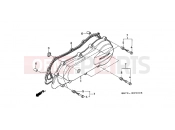 HONDA SH501 SH Fifty 2001 E-5 LEFT CRANKSHAFT COVER