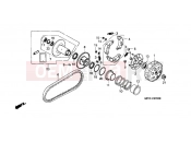 HONDA SH501 SH Fifty 2001 E-7 DRIVED PAGE
