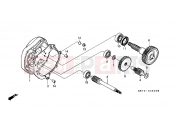 HONDA SH501 SH Fifty 2001 E-8 TRANSMISSION