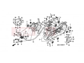 HONDA SH501 SH Fifty 2001 E-9 CRANKSHAFT / OIL PUMP