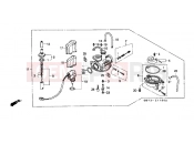 HONDA SH501 SH Fifty 2001 E-11 CARBURETOR