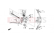 HONDA SH501 SH Fifty 2001 F-4 FRONT BRAKE MASTER