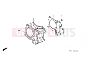 HONDA SH1251 SH125 2001 E-5 CYLINDER