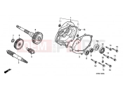 HONDA SH1251 SH125 2001 E-14 TRANSMISSION