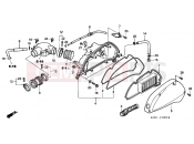 HONDA SH1251 SH125 2001 F-18 AIR FILTER