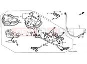 HONDA SH1254 SH125 2004 F-2 METER