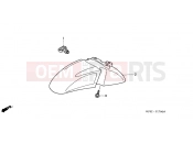 HONDA SH1254 SH125 2004 F-7 FRONT FENDER
