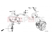 HONDA SH125A SH125i 2010 E-17 THROTTLE HOUSING