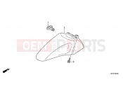 HONDA SH125C SH125i 2012 F-7 FRONT FENDER