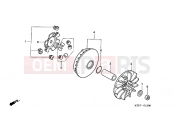 HONDA SH125R8 SH125i 2008 E-12 DRIVE FRONT