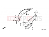 HONDA SH125R8 SH125i 2008 F-10 BODY COVER