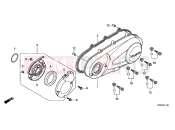 HONDA SH125RC SH125i 2012 E-11 LEFT CRANKSHAFT COVER