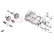 HONDA SH125RC SH125i 2012 E-14 TRANSMISSION
