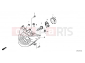 HONDA SH125RC SH125i 2012 F-1 HEADLIGHT