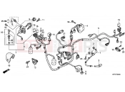 HONDA SH125RC SH125i 2012 F-25 WIRING HARNESS