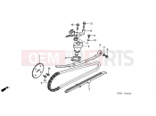 HONDA SH150 (SH1503) 2003 E-4 TIMING CHAIN ​​/ TENSIONER