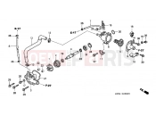 HONDA SH150 (SH1503) 2003 E-6 WATER PUMP