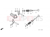 HONDA SH150 (SH1504) 2004 E-3 CAMSHAFT / VALVE