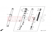 HONDA SH150 (SH1504) 2004 F-11 FRONT FORK