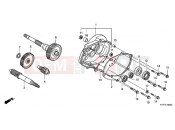 HONDA SH150 (SH1505) 2005 E-14 TRANSMISSION
