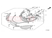 HONDA SH150i (SH1505) 2005 F-24 REAR COMBINATION LAMP