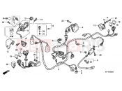 HONDA SH150i (SH1507) 2007 F-25 WIRING HARNESS